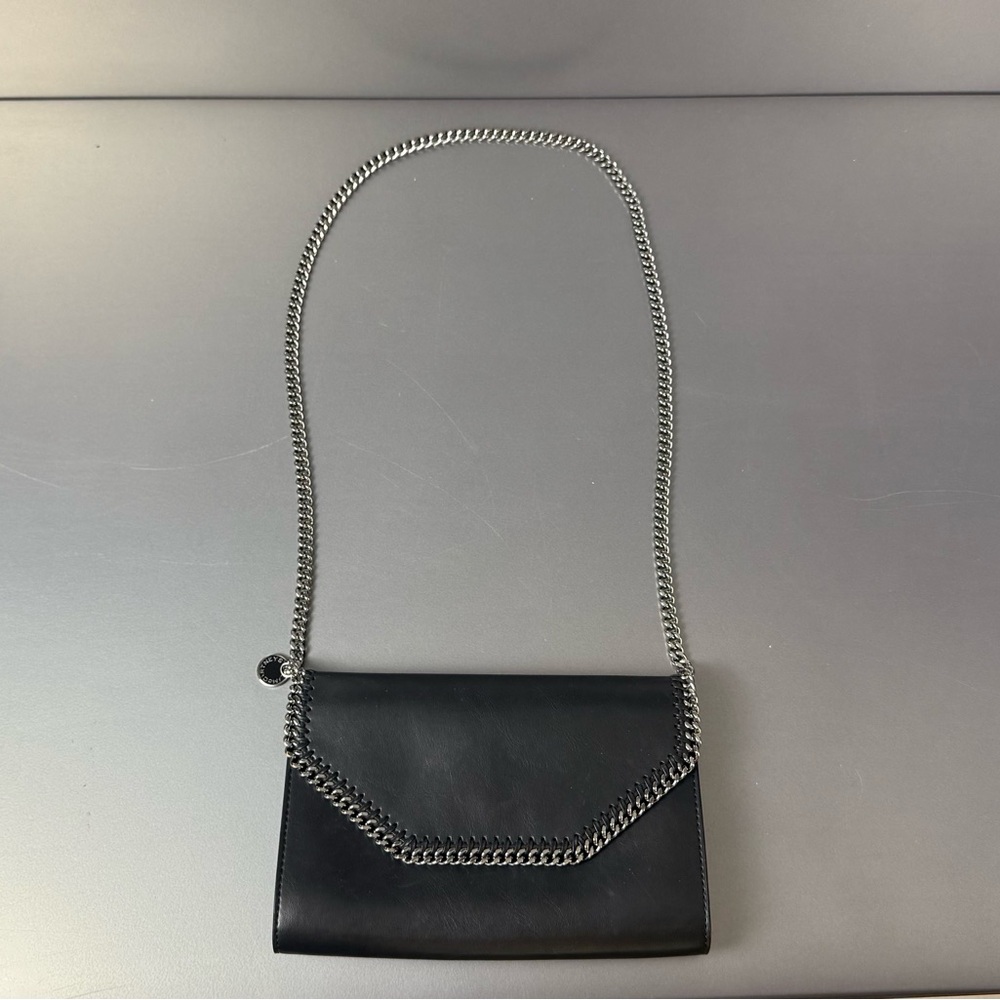 Stella McCartney Black Chain Strap Women's Bag